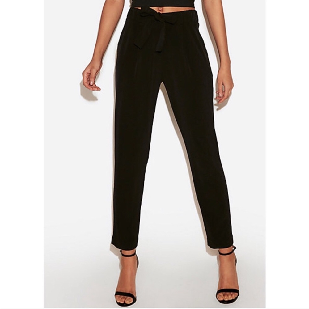 EXPRESS Mid Rise Ankle Jogger Pant